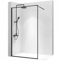 Sprchová stena Walk-in Bler Rea K7637 80x195 black