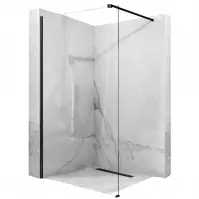 Sprchová stena Walk-in Aero Rea K7580 80x195 black