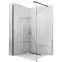 Sprchová stena Walk-in Aero Rea K7580 80x195 black