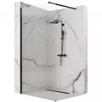 Sprchová stena Walk-in Aero Intimo Rea K4123 90x200 black