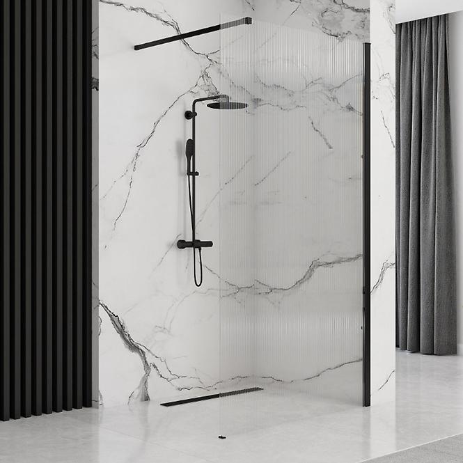 Sprchová stena Walk-in Aero Intimo Rea K4123 90x200 black