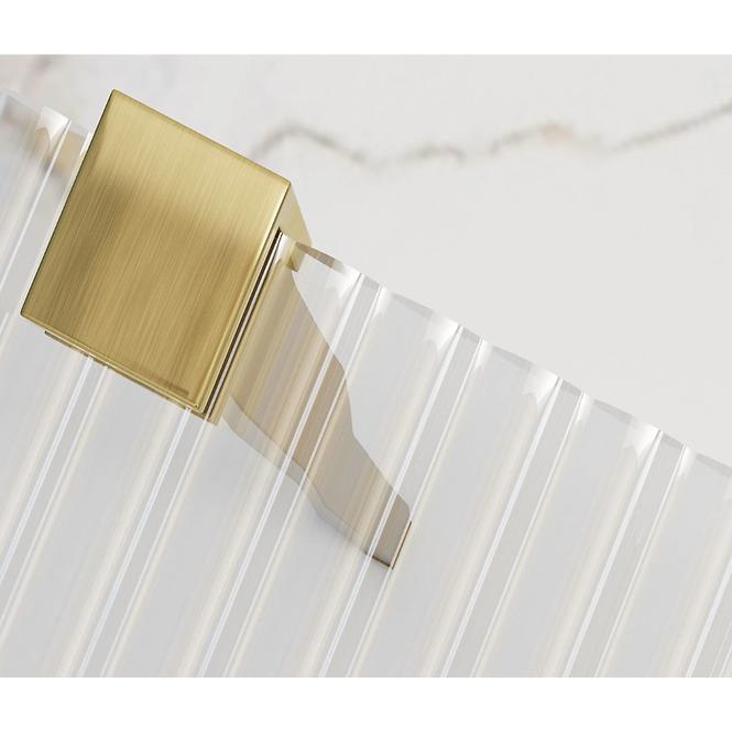Sprchová stena Walk-in Aero Intimo Rea K4127 120x200 gold brush
