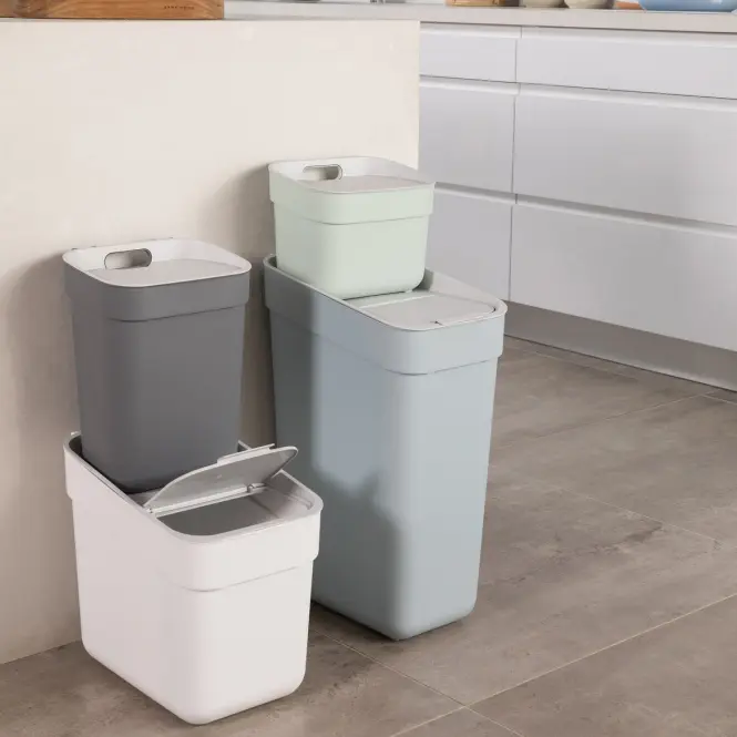 Kôš na triedený odpad 5l 252032 tmavosivý/svetlý,2