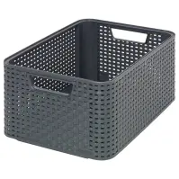 Košík M Style 18l 205846 tmavosivý