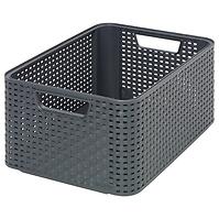 Košík M Style 18l 205846 tmavosivý
