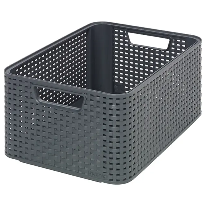 Košík M Style 18l 205846 tmavosivý