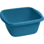 Miska štvorcová  14l 235339 modrá
