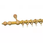 Záclonová tyč FI28mm 240cm Svetlý dub