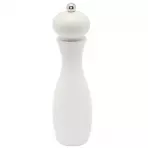 Ručný mlynček na korenie biely 18cm PVC box