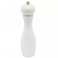 Ručný mlynček na korenie biely 18cm pvc box