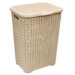 Kôš na bielizeň Katex 60 l rattan /béžový/