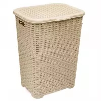 Kôš na bielizeň Katex 60l rattan /béž/