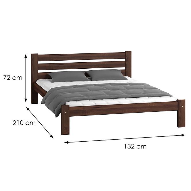 Posteľ  Adek 120 orech,2