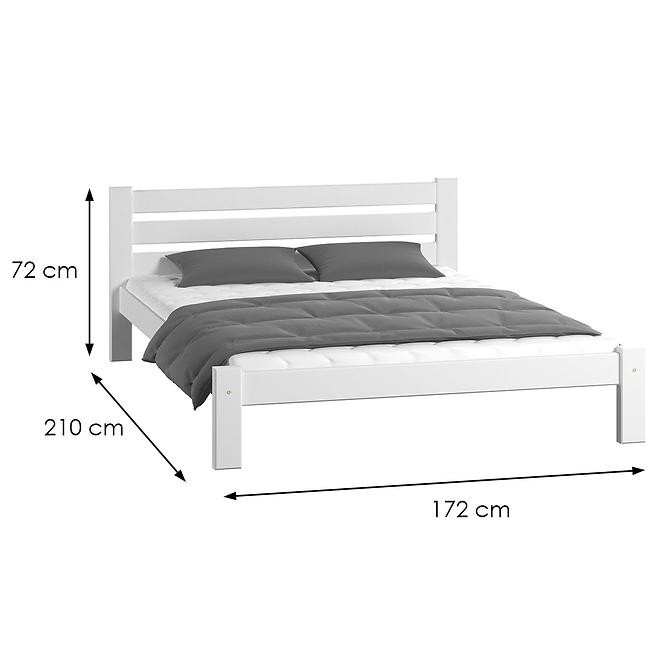 Posteľ  Adek 160 biely