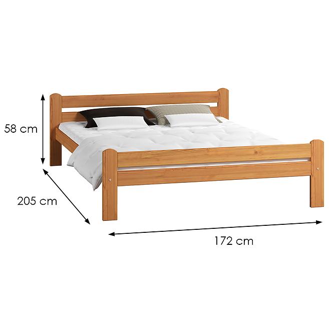 Posteľ  Dorota 160 jelša,2