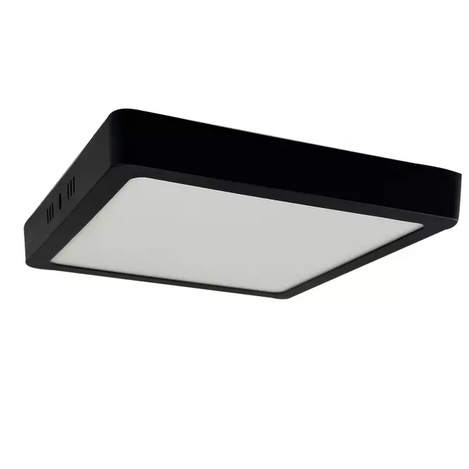 Stropnica LED BLOCK 18W 4200K štvorcová antracit,3