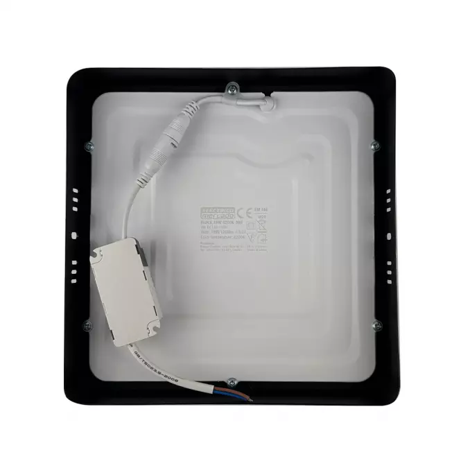 Stropnica LED BLOCK 18W 4200K štvorcová antracit,5