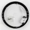 Stropnica LED  RING 18W 4200K okrúhla antracit,5