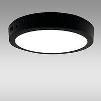 Stropnica LED RING 24W 4200K okrúhla antracit