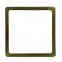 Stropné svietidlo LED BLOCK 18W 4200K štvorec satén,4