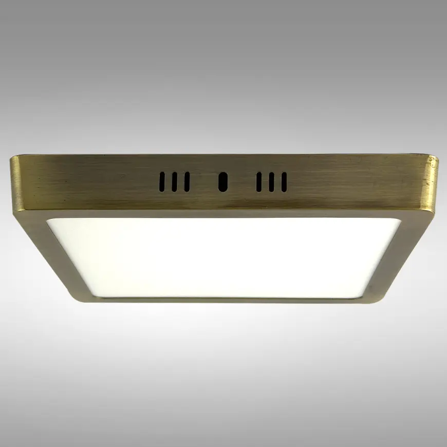 Stropné svietidlo LED BLOCK 18W 4200K štvorec satén