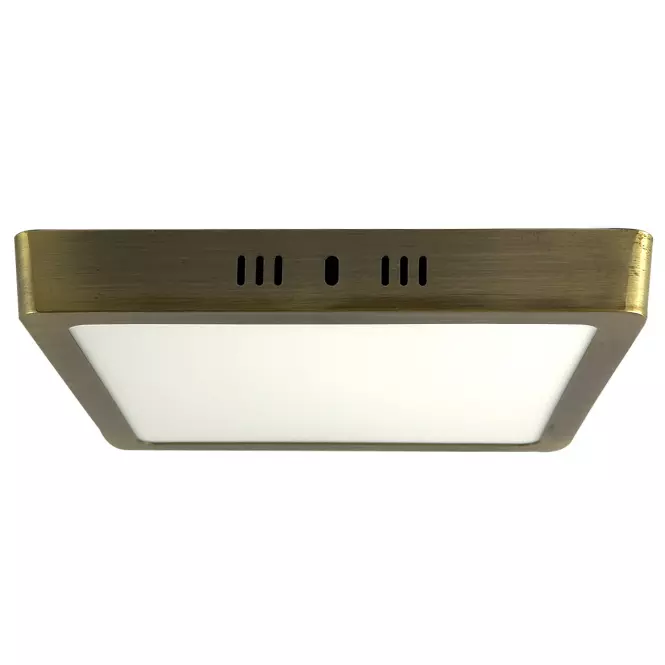 Stropnica LED BLOCK 24W 4200K štvorec satén