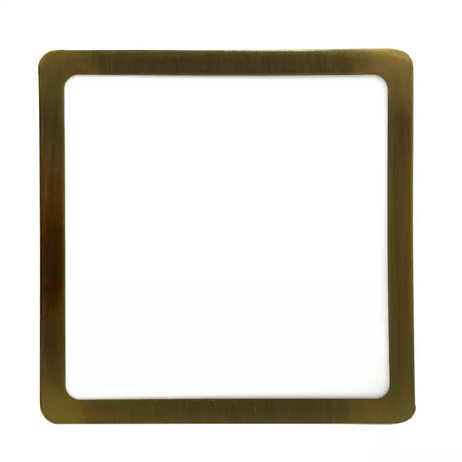 Stropnica LED BLOCK 24W 4200K štvorec satén