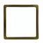 Stropnica LED BLOCK 24W 4200K štvorec satén,3