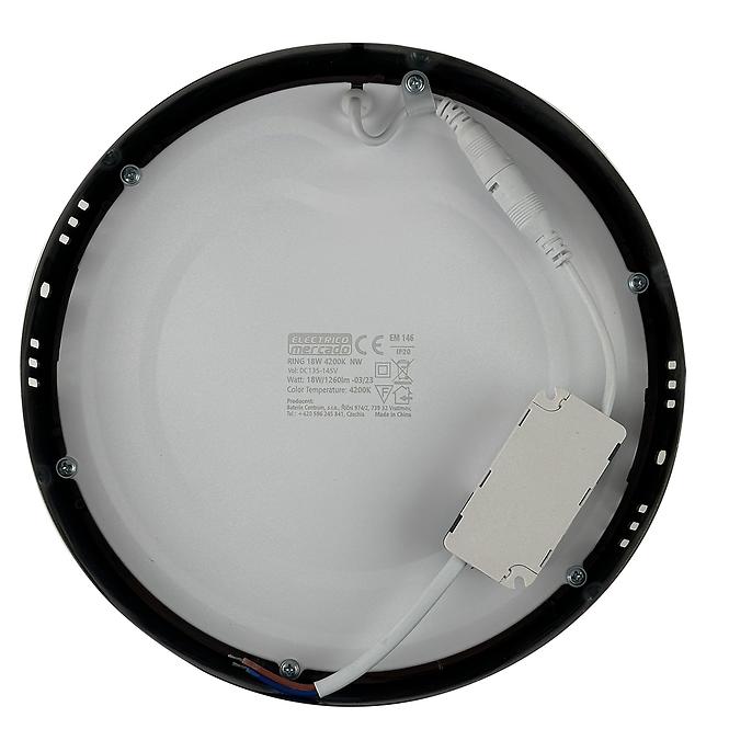 Stropnica LED RING 24W 4200K okrúhla satén
