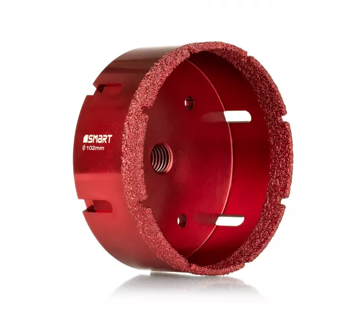 Vykružovák diamantový na gres Smart 102 mm SM-25-1020