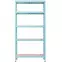 Kovový regál RNDU30-5 modrý 180x90x30cm -5 políc/175kg