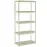 Regál plastový T80/5E ecru 176x80x40cm – 5 políc/30kg