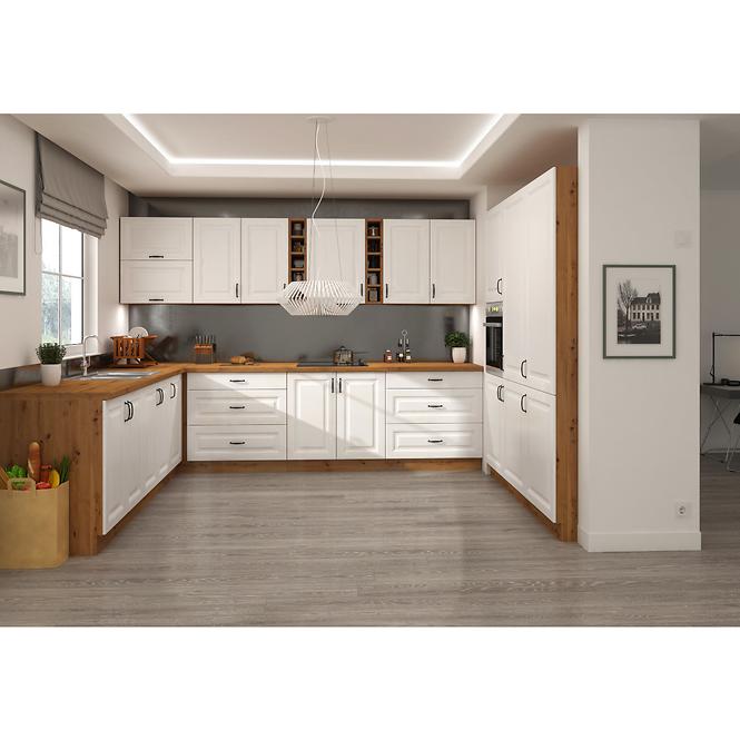 Kuchynská skrinka Stilo biela mat/artisan 40DK-210 2F