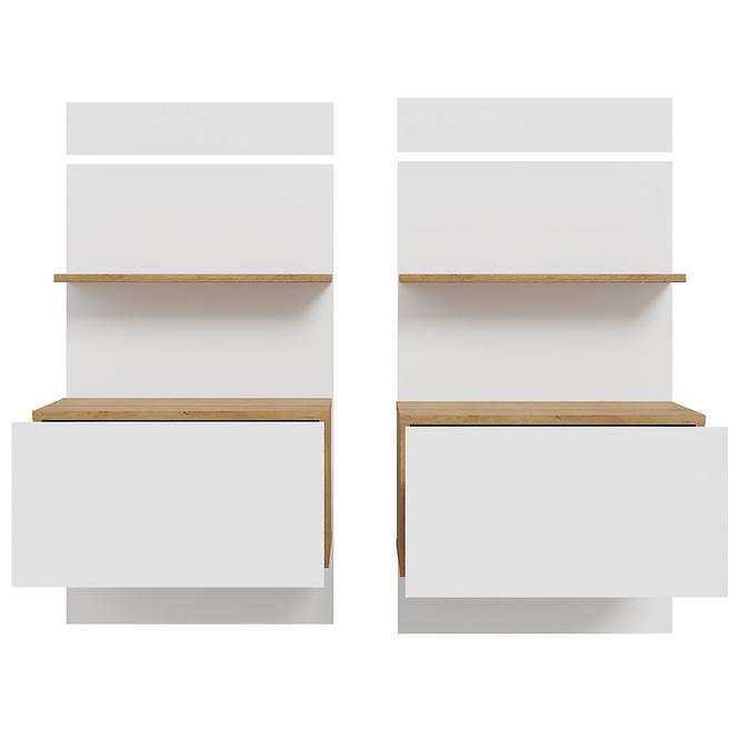 Nočný stolík Whiteheaven LNBK211STB-M604 2 kusy,3