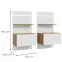 Nočný stolík Whiteheaven LNBK211STB-M604 2 kusy,5