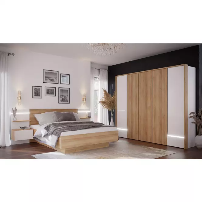 Nočný stolík Whiteheaven LNBK211STB-M604 2 kusy,8