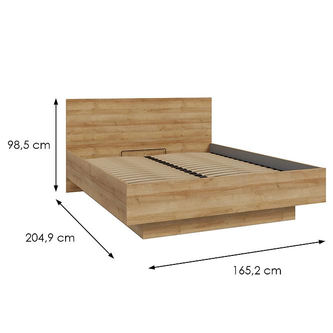 Posteľ Whiteheaven 160x200 LNBL4162-D85,5