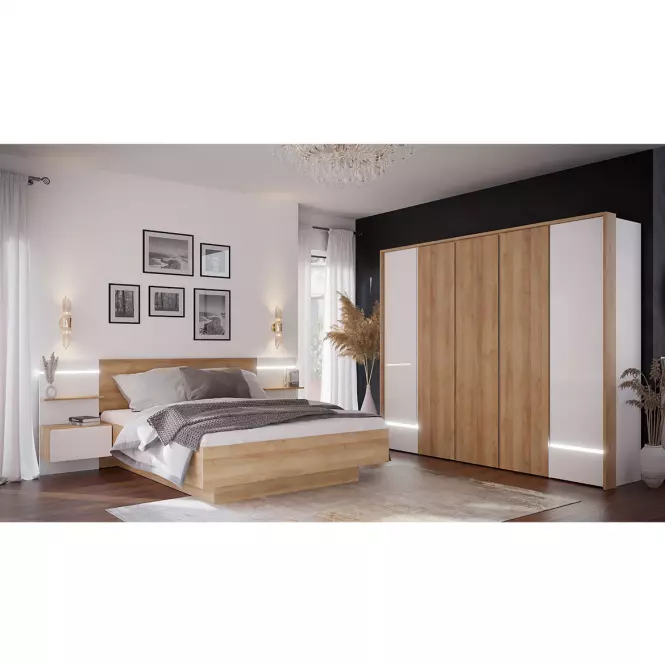 Posteľ Whiteheaven 160x200 LNBL4162-D85