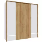 Skriňa Whiteheaven 205 cm LNBS3411B-M216 s osvetlením