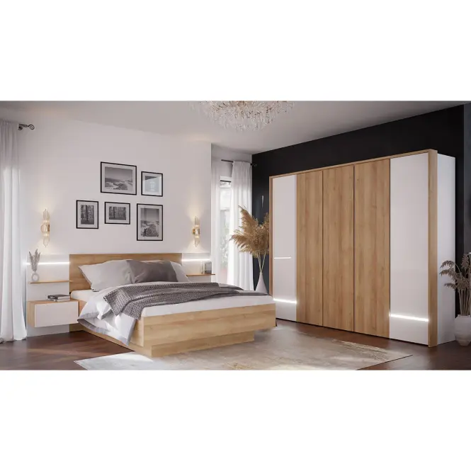 Skriňa Whiteheaven LNBS5511B-M216 s osvetlením,8