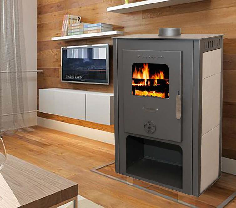 Krbové kachle LONDON 9kW,3