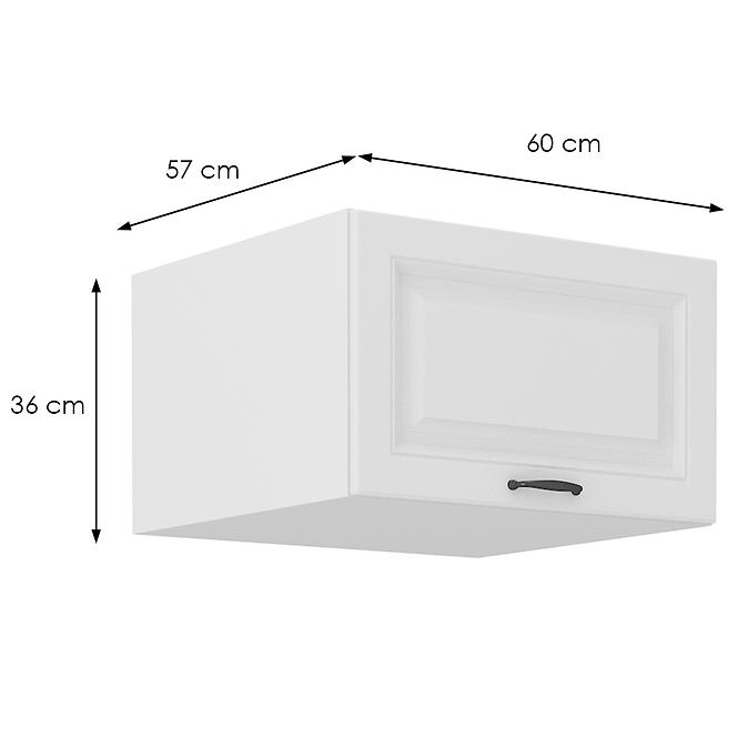 Kuchynská skrinka Stilo biela matná/biela 60 Nagu-36 1F,2