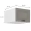 Kuchynská skrinka Stilo claygrey/biela 50 Nagu-36 1F,2