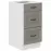Kuchynská skrinka Stilo claygrey/biela 40D 3S BB
