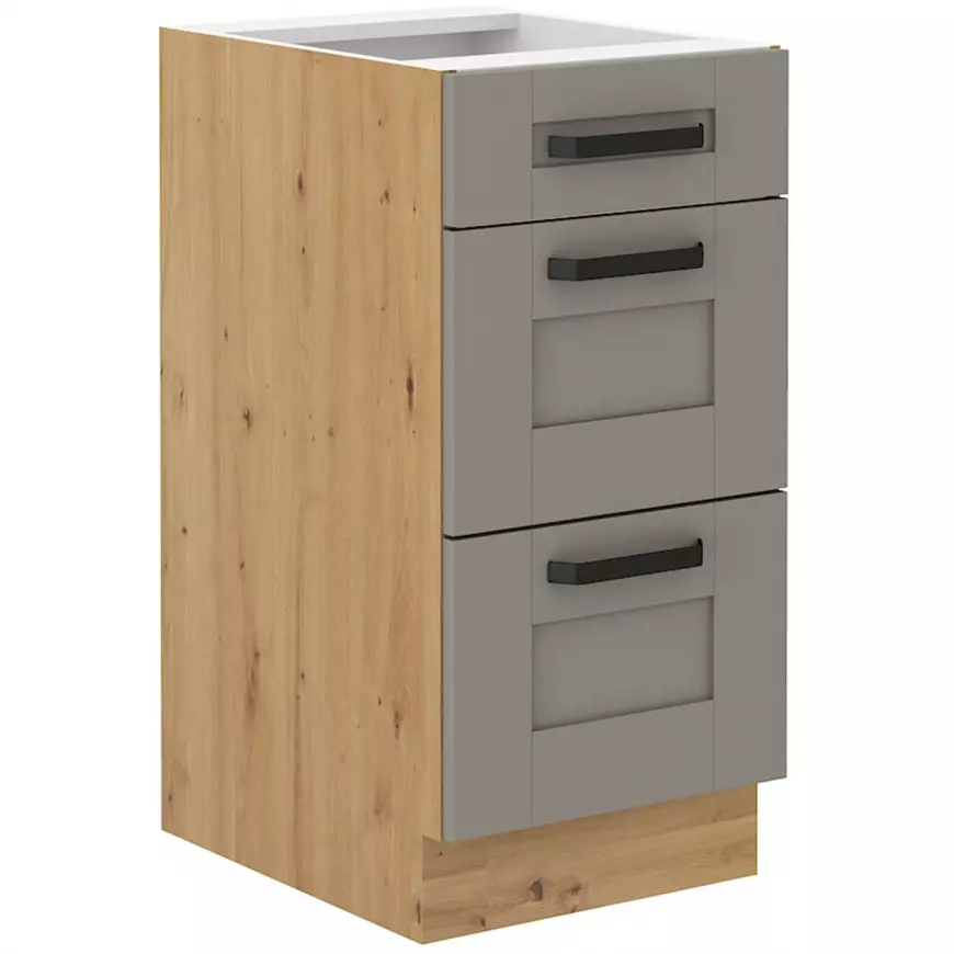 Fotografia produktu: Kuchynská skrinka Luna claygrey/artisan 40D 3S BB