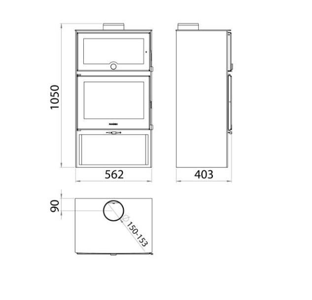 Krbové kachle Zamora 7,1 kW Eco Design