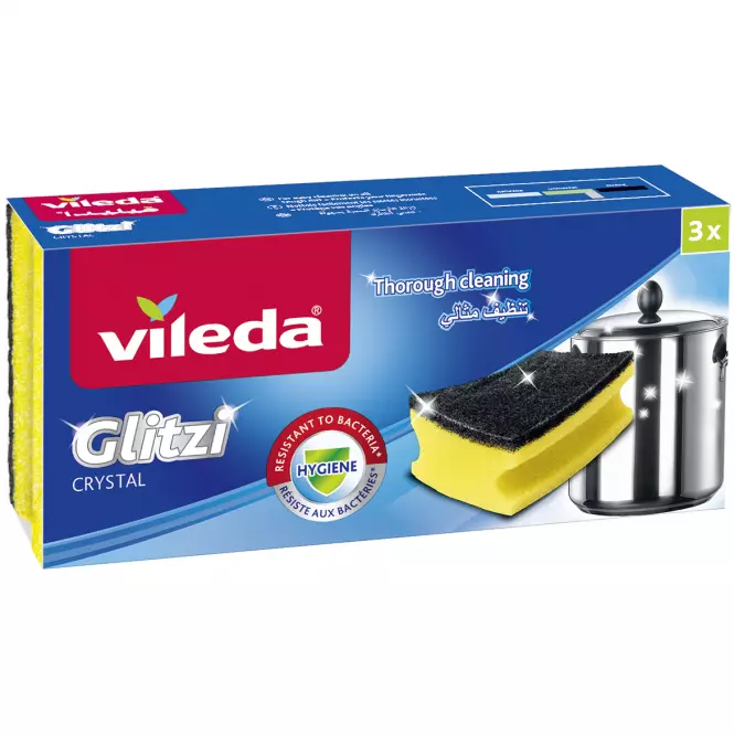 Hubka profilovaná Glitzi Plus 3 ks,2