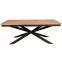 Stôl St-33 160x90+2x40 dub wotan/čierna,2
