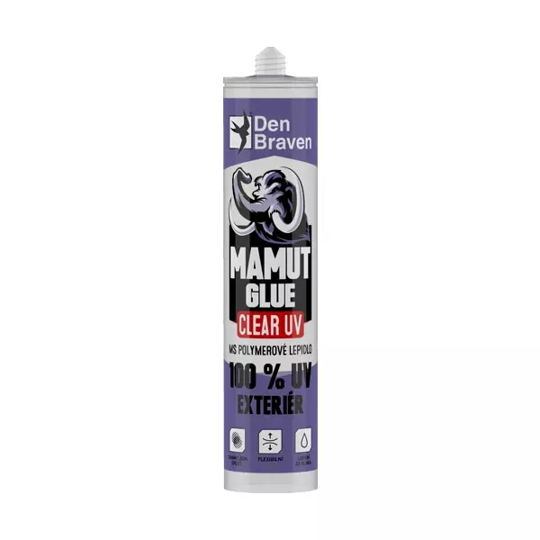 Den Braven  MAMUT GLUE Clear UV 290ML