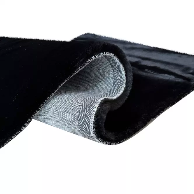 Koberec Carmen Rabbit Fur 1,2/1,7 RS-TM-1 černý